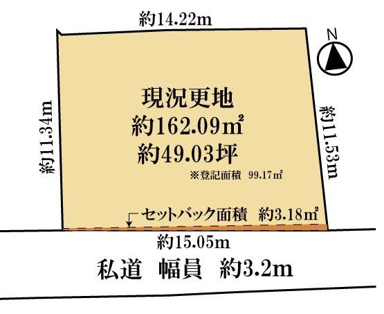 �ޗǌ��ޗǎs�x�Y�k3���ڂ̓y�n�̋��}