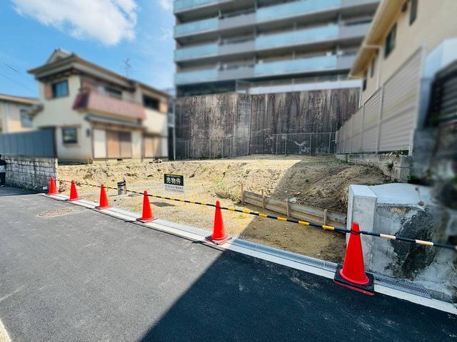 �ޗǌ��ޗǎs�S�y��1���ڂ̐V�z��ˌ��Ă̌��n�O�ώʐ^