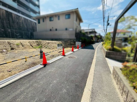 �ޗǌ��ޗǎs�S�y��1���ڂ̐V�z��ˌ��Ă̌��n�O�ώʐ^