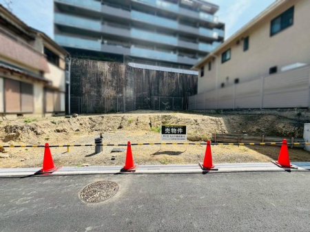 �ޗǌ��ޗǎs�S�y��1���ڂ̐V�z��ˌ��Ă̌��n�O�ώʐ^