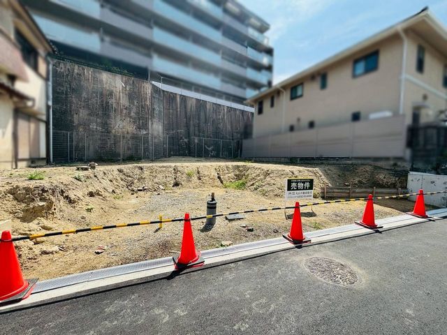 �ޗǌ��ޗǎs�S�y��1���ڂ̐V�z��ˌ��Ă̌��n�O�ώʐ^