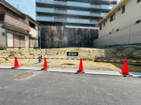 �ޗǌ��ޗǎs�S�y��1���ڂ̐V�z��ˌ��Ă̌��n�O�ώʐ^