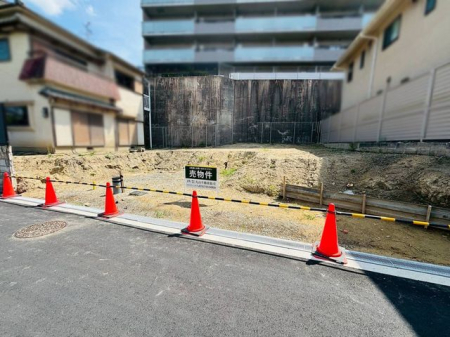 �ޗǌ��ޗǎs�S�y��1���ڂ̐V�z��ˌ��Ă̌��n�O�ώʐ^