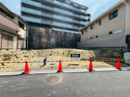 �ޗǌ��ޗǎs�S�y��1���ڂ̐V�z��ˌ��Ă̌��n�O�ώʐ^