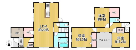 �ޗǌ��ޗǎs�S�y��1���ڂ̐V�z��ˌ��Ẳ摜