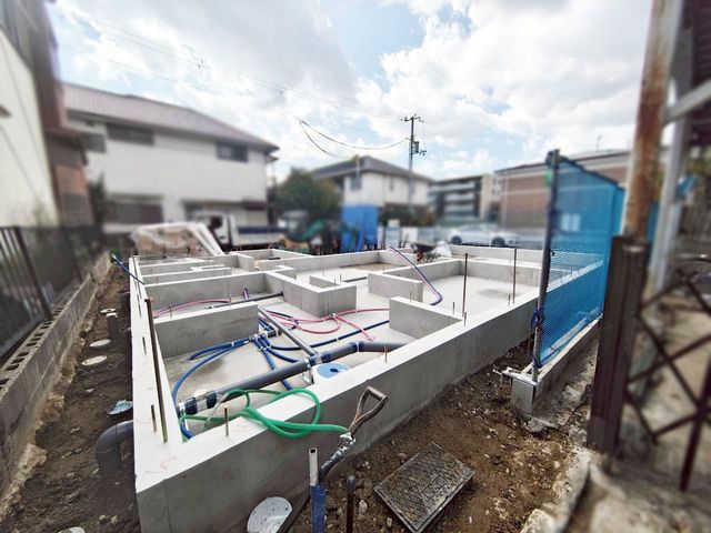 �ޗǌ��ޗǎs�@�@�� �̐V�z��ˌ��Ă̌��n�O�ώʐ^