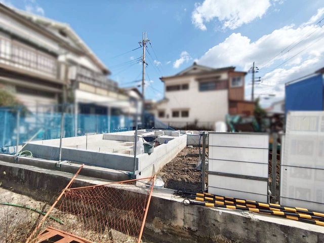 �ޗǌ��ޗǎs�@�@�� �̐V�z��ˌ��Ă̌��n�O�ώʐ^