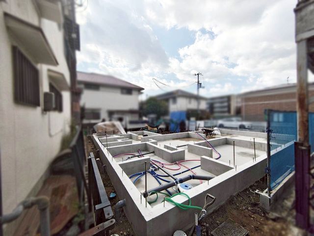 �ޗǌ��ޗǎs�@�@�� �̐V�z��ˌ��Ă̌��n�O�ώʐ^