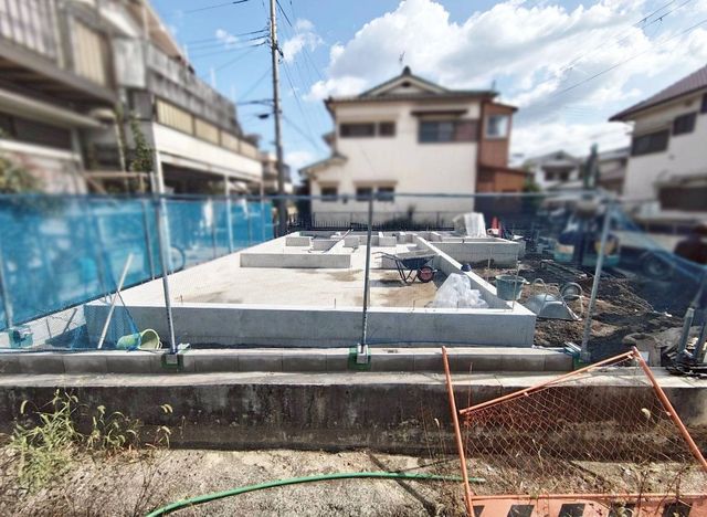 �ޗǌ��ޗǎs�@�@�� �̐V�z��ˌ��Ă̌��n�O�ώʐ^