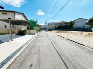 �ޗǌ��ޗǎs�w����a��1�̓y�n�̑O�ʓ��H�܂ތ��n�ʐ^