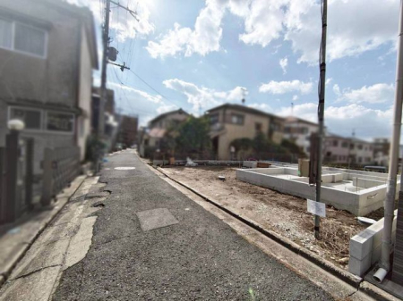 �ޗǌ��ޗǎs���ؒҒ� �̐V�z��ˌ��Ă̌��n�O�ώʐ^