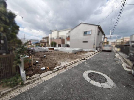 �ޗǌ��ޗǎs���ؒҒ� �̐V�z��ˌ��Ă̌��n�O�ώʐ^