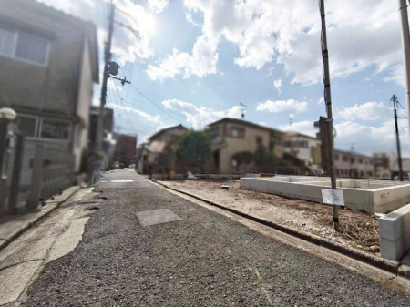 �ޗǌ��ޗǎs���ؒҒ� �̐V�z��ˌ��Ă̌��n�O�ώʐ^