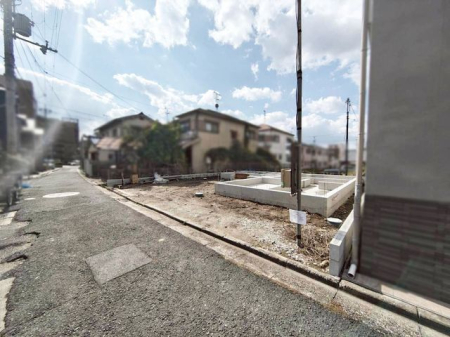 �ޗǌ��ޗǎs���ؒҒ� �̐V�z��ˌ��Ă̌��n�O�ώʐ^