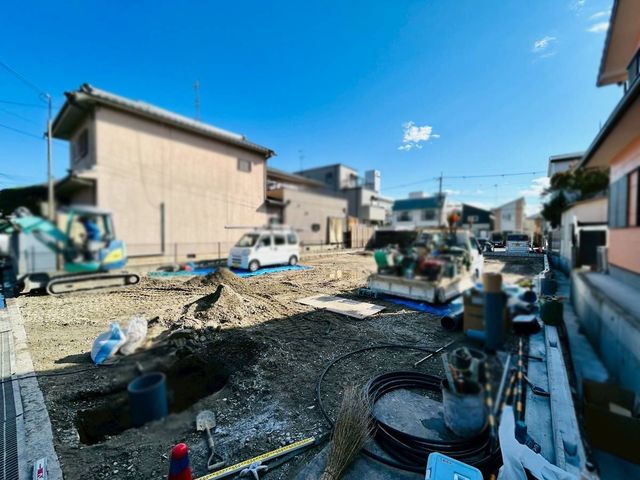 �ޗǌ���a�S�R�s�Ȓ� �̐V�z��ˌ��Ă̌��n�O�ώʐ^