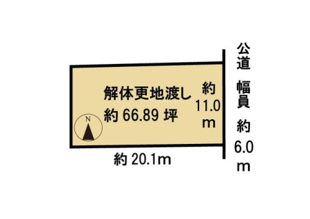 �ޗǌ��ޗǎs�Z��Β�3���ڂ̓y�n�̋��}