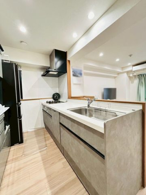 �ޗǌ��ޗǎs�ߕ����� �̒��Ã}���V�����̃L�b�`��