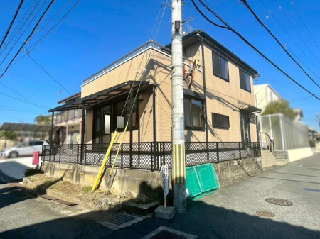 �ޗǌ��ޗǎs����5���ڂ̒��È�ˌ��Ă̌��n�O�ώʐ^