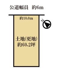 �ޗǌ��ޗǎs�_��4���ڂ̓y�n�̊Ԏ��}