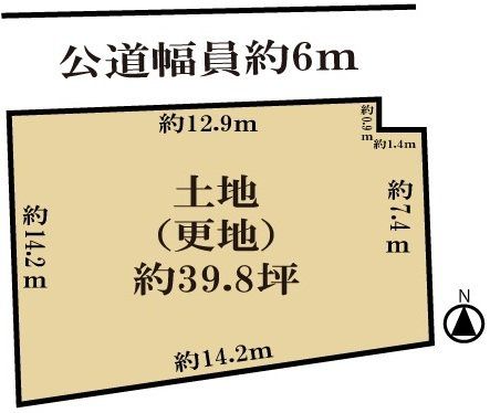 �ޗǌ����S�쐼���厚���� �̓y�n�̋��}