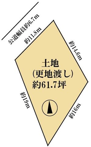 �ޗǌ��ޗǎs�Z��5���ڂ̓y�n�̊Ԏ��}