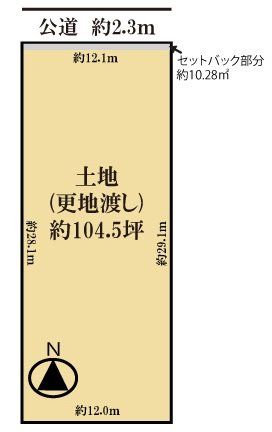 �ޗǌ������s��Ւ� �̓y�n�̊Ԏ��}