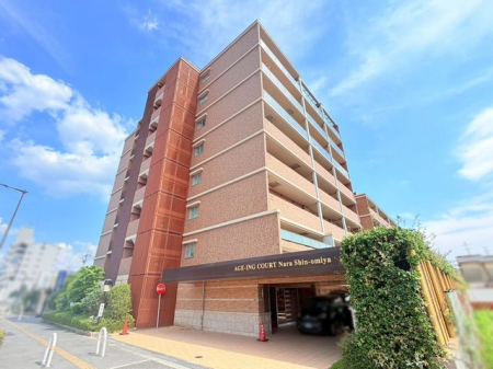 �ޗǌ��ޗǎs�l���H1���ڂ̒��Ã}���V�����̌��n�O�ώʐ^